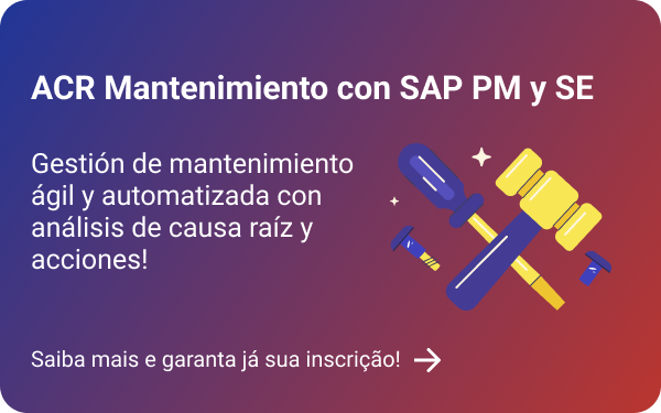 ACR Mantenimiento con SAP PM y SE